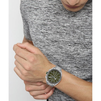 Hugo Boss Volane Green Face Watch Green
