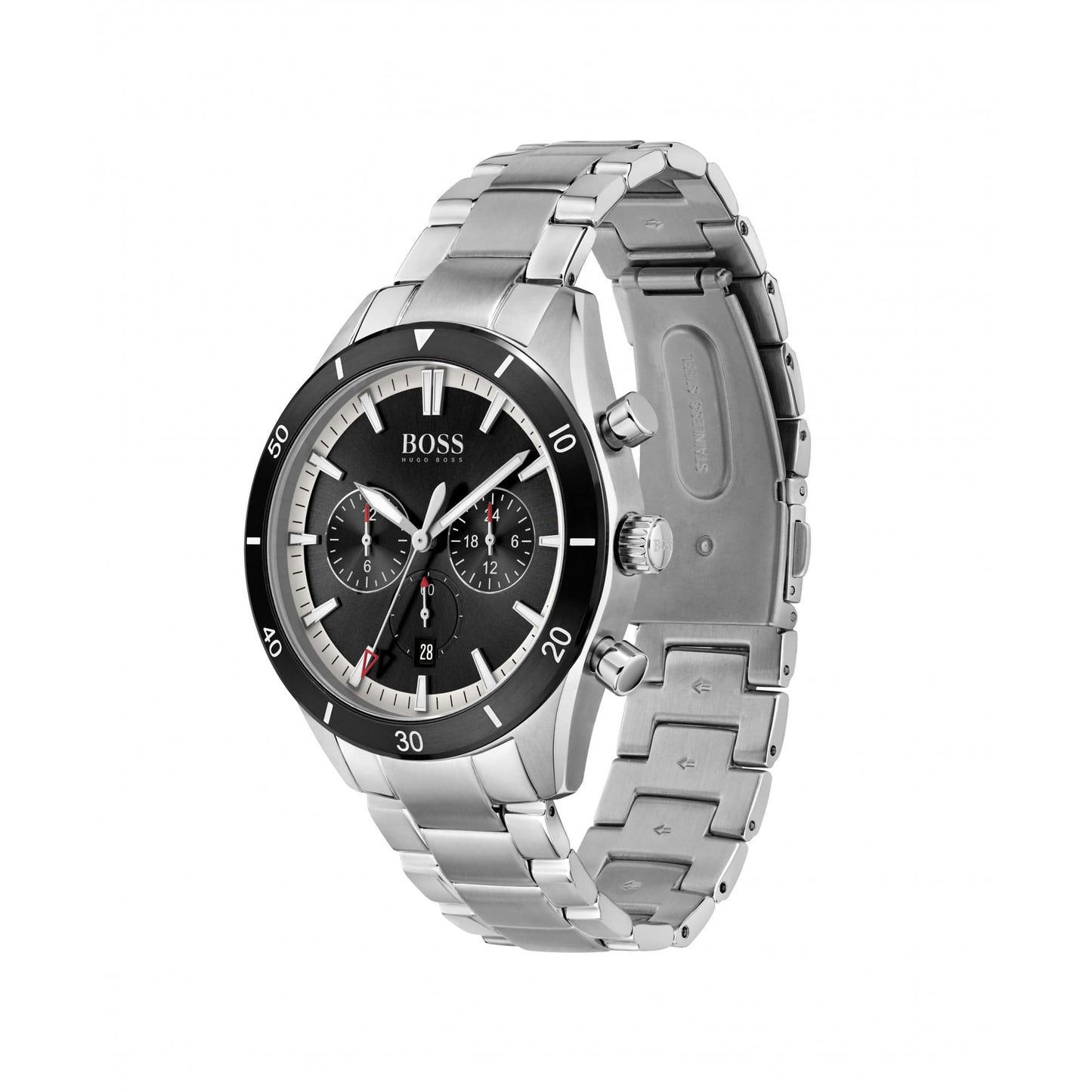 Hugo Boss Santiago Stainless Watch Black