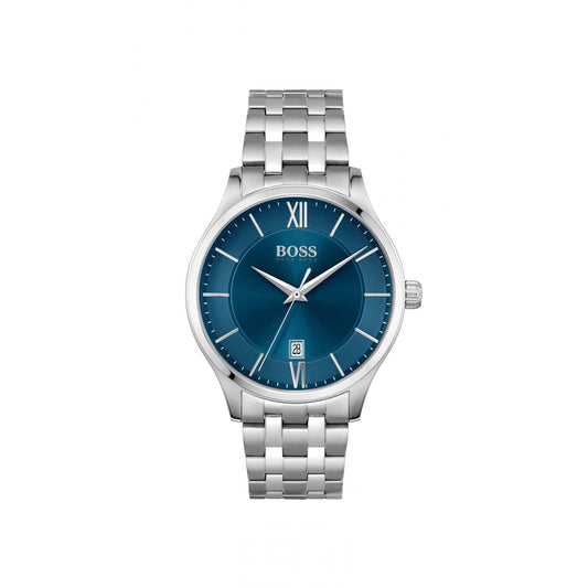 Hugo Boss Elite Quartz Calendar Watch Stainless Steel