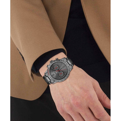 Hugo Boss Allure Plated Grey Steel Watch Grey