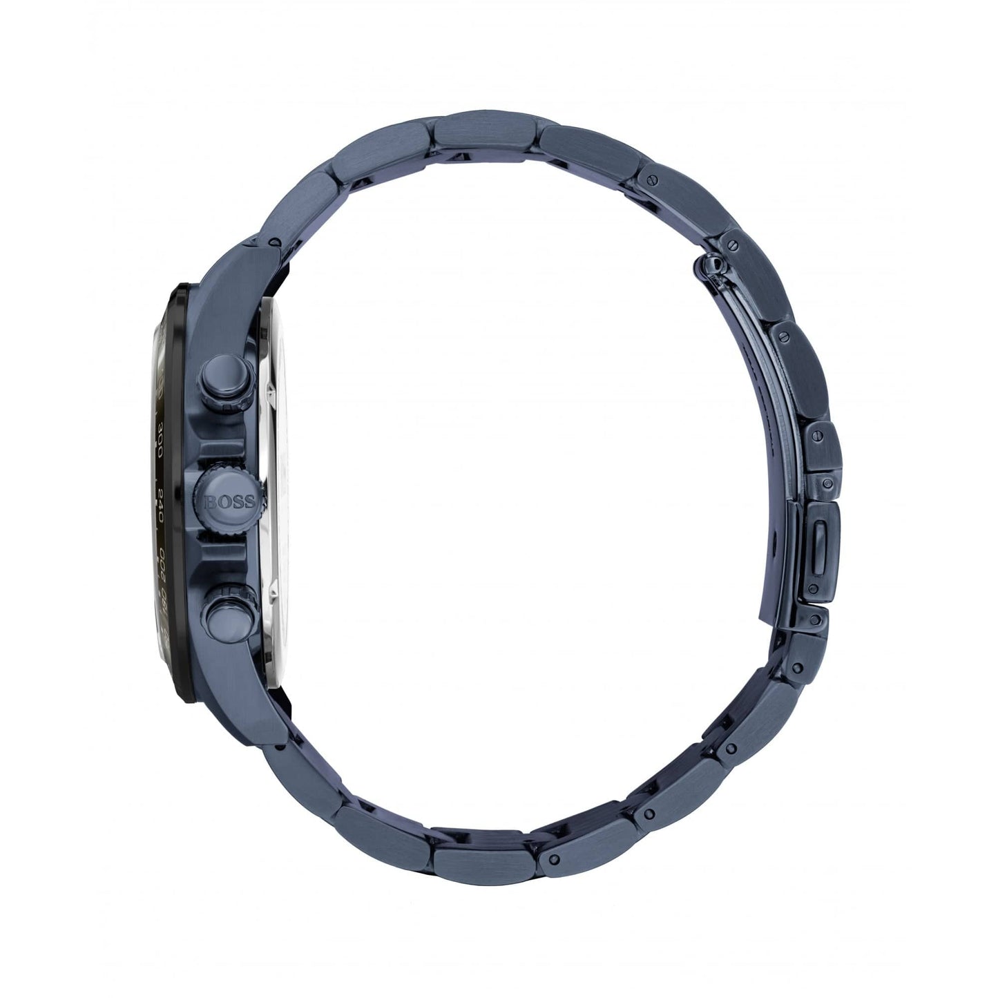 Hugo Boss Hero Blue Plated Steel Watch Blue