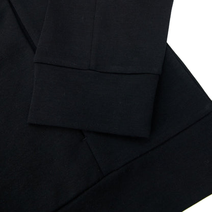 Hugo Boss Saggy 1 Block Logo Zip Up Hoody Black 001