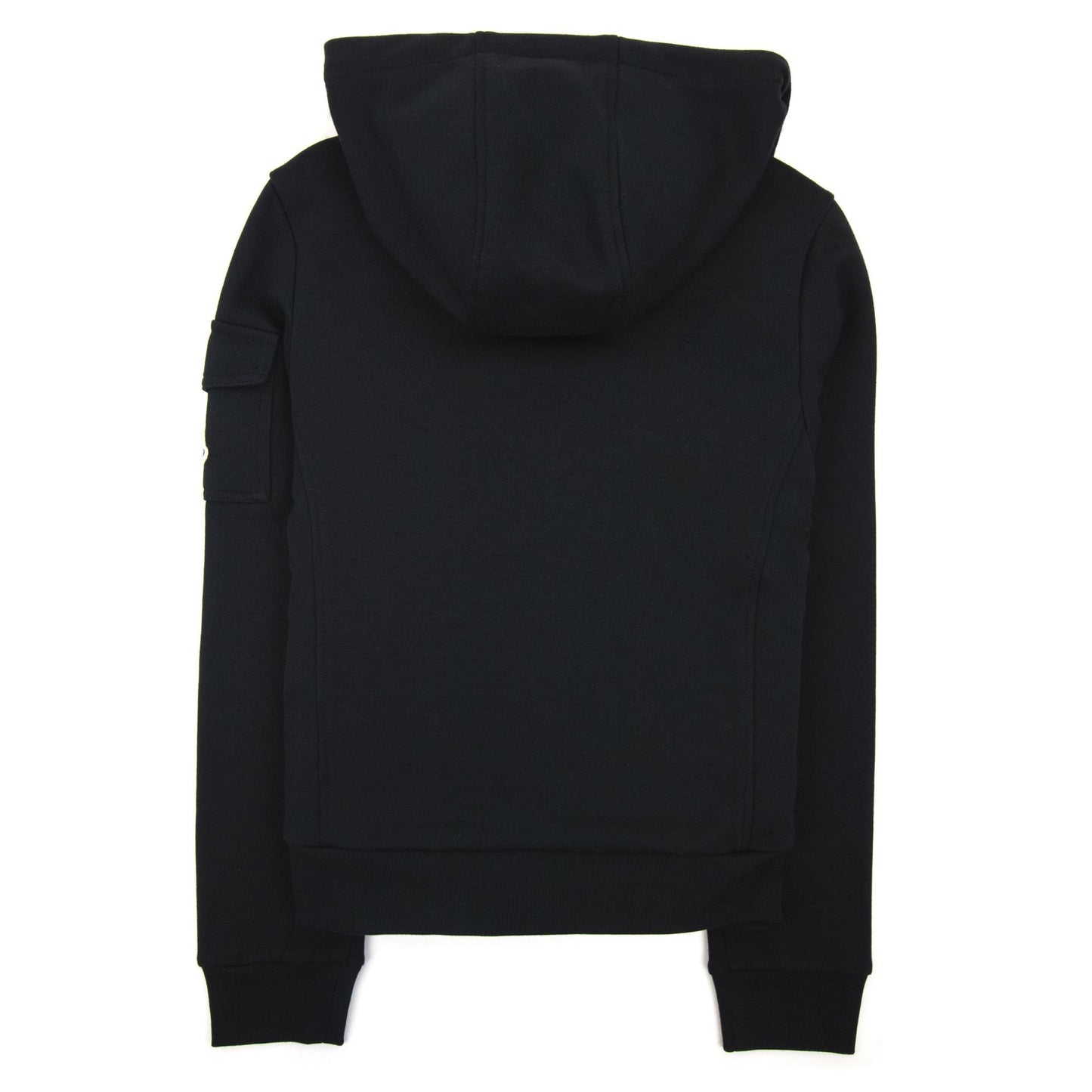 Moncler Women Maglia Hoodied Cardigan Black 999