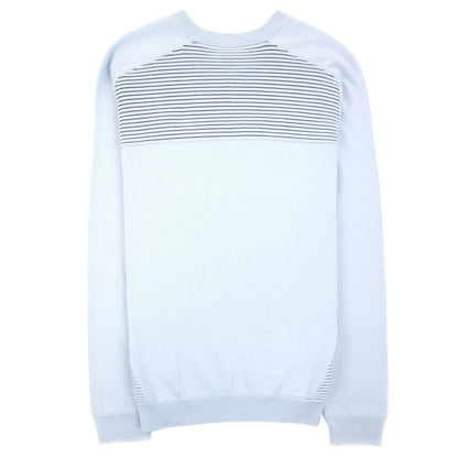 Hugo Boss Ramal Two Tone Stripes Sweater Light Blue 453