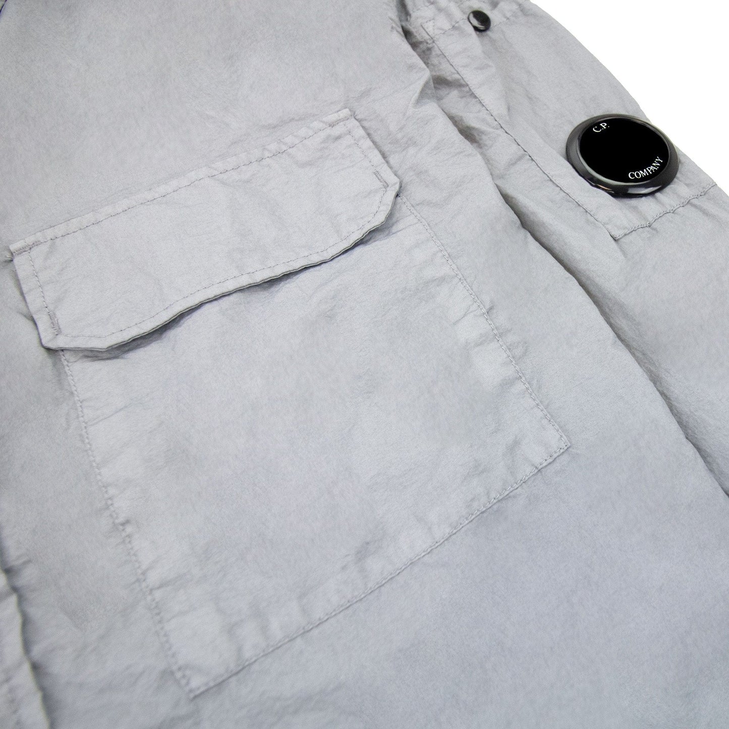 Cp Company Taylon L Nylon Overshirt Griffin Grey 937