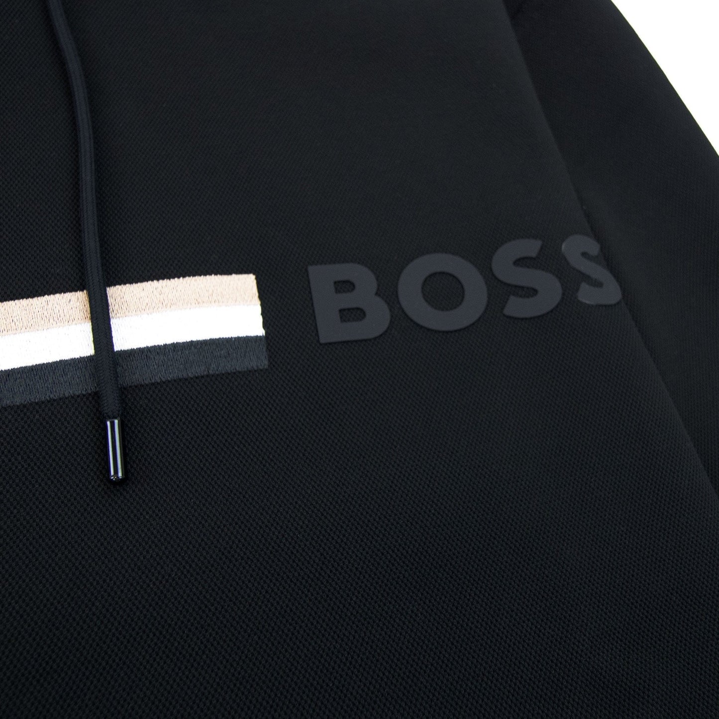 Hugo Boss Seeger 88 Zip Up Hoody Black 001