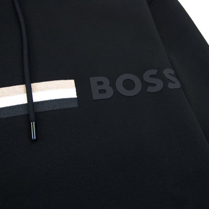 Hugo Boss Seeger 88 Zip Up Hoody Black 001