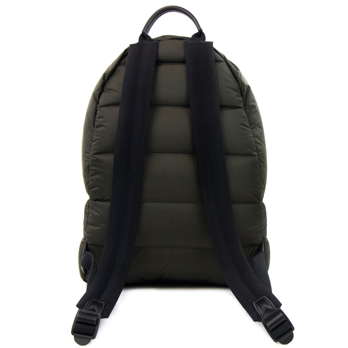 Moncler Legere Padded Backpack Khaki Green Orange 833