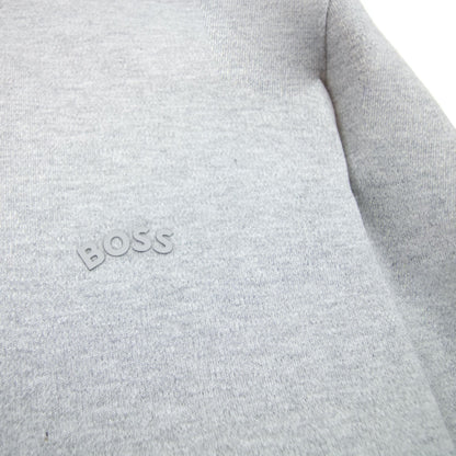 Hugo Boss Salbo Curved Logo Sweatshirt Grey 059