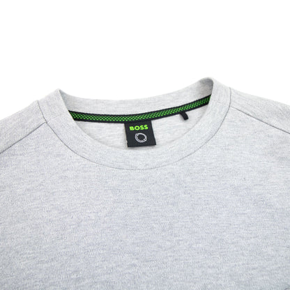 Hugo Boss Salbo Curved Logo Sweatshirt Grey 059