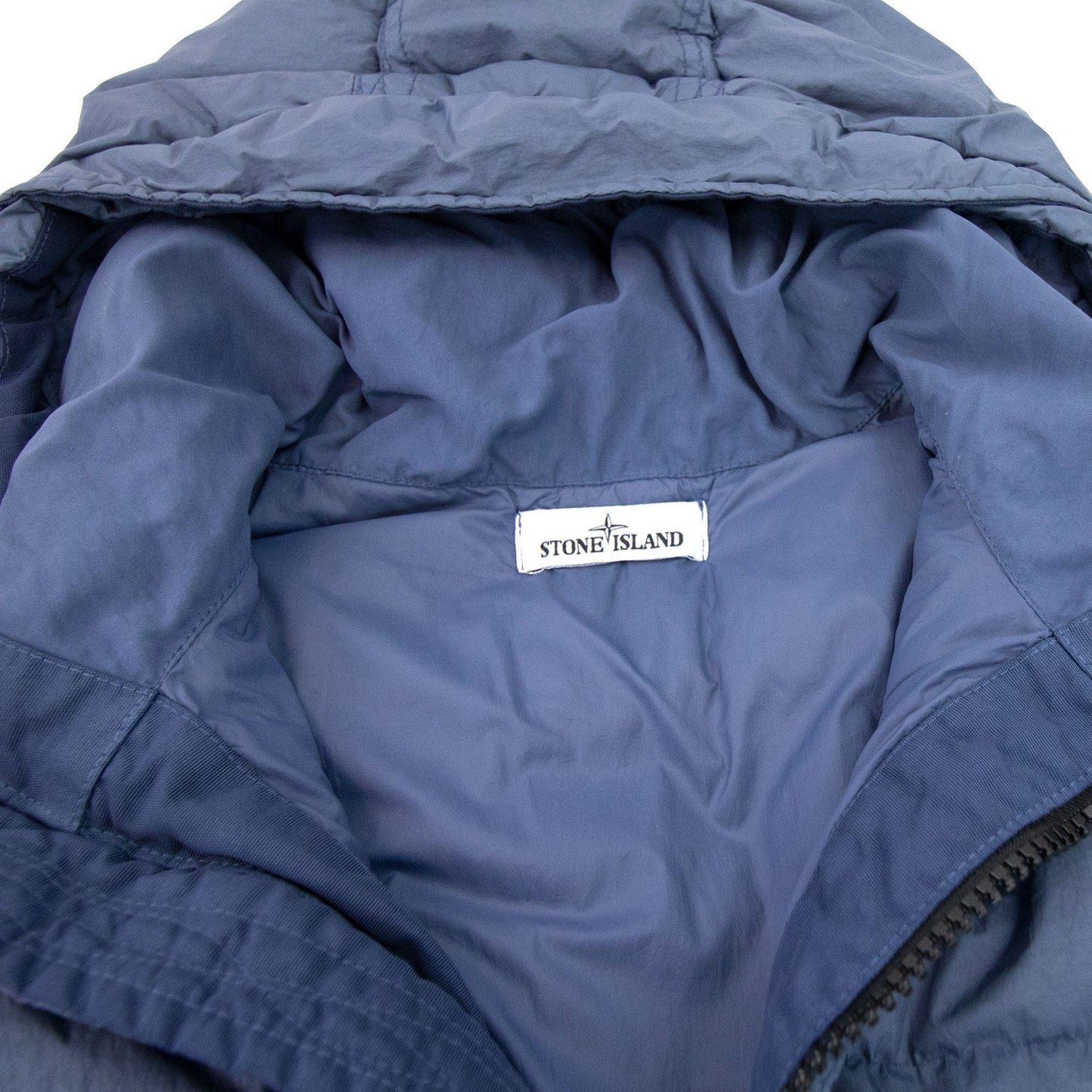Stone Island 40223 Garment Dyed Crinkle Reps R-ny Down Blue V0024