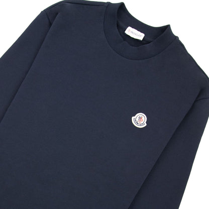 Moncler Logo Patch Sweatshirt Navy 778