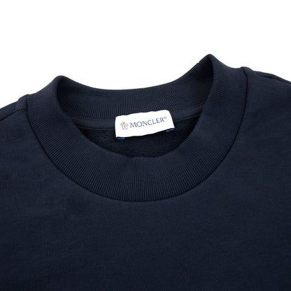 Moncler Logo Patch Sweatshirt Navy 778