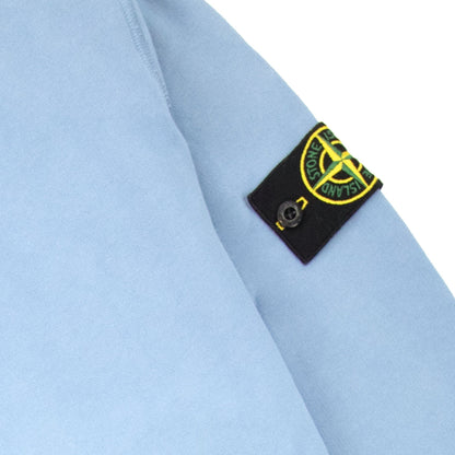 Stone Island 63051 Crewneck Sweatshirt Powder Blue V0046