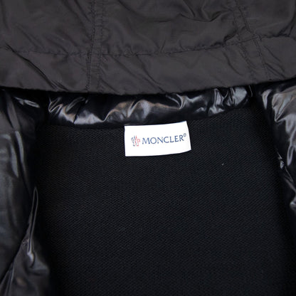 Moncler Padded Hooded Cardigan Black 999