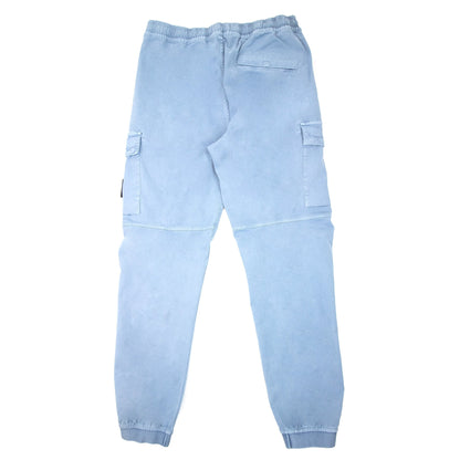 Stone Island 313l1 T.co+old Cargo Trousers Powder Blue V0046