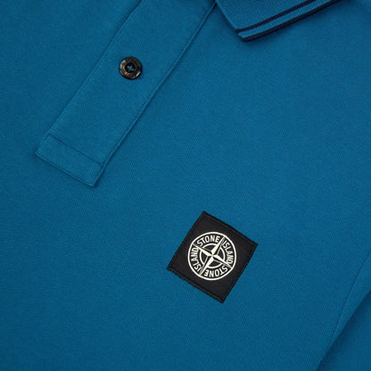 Stone Island Tip Polo Ss Blue V0023