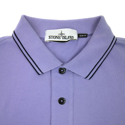 Stone Island Tip Polo Ss Rose Pink V0088