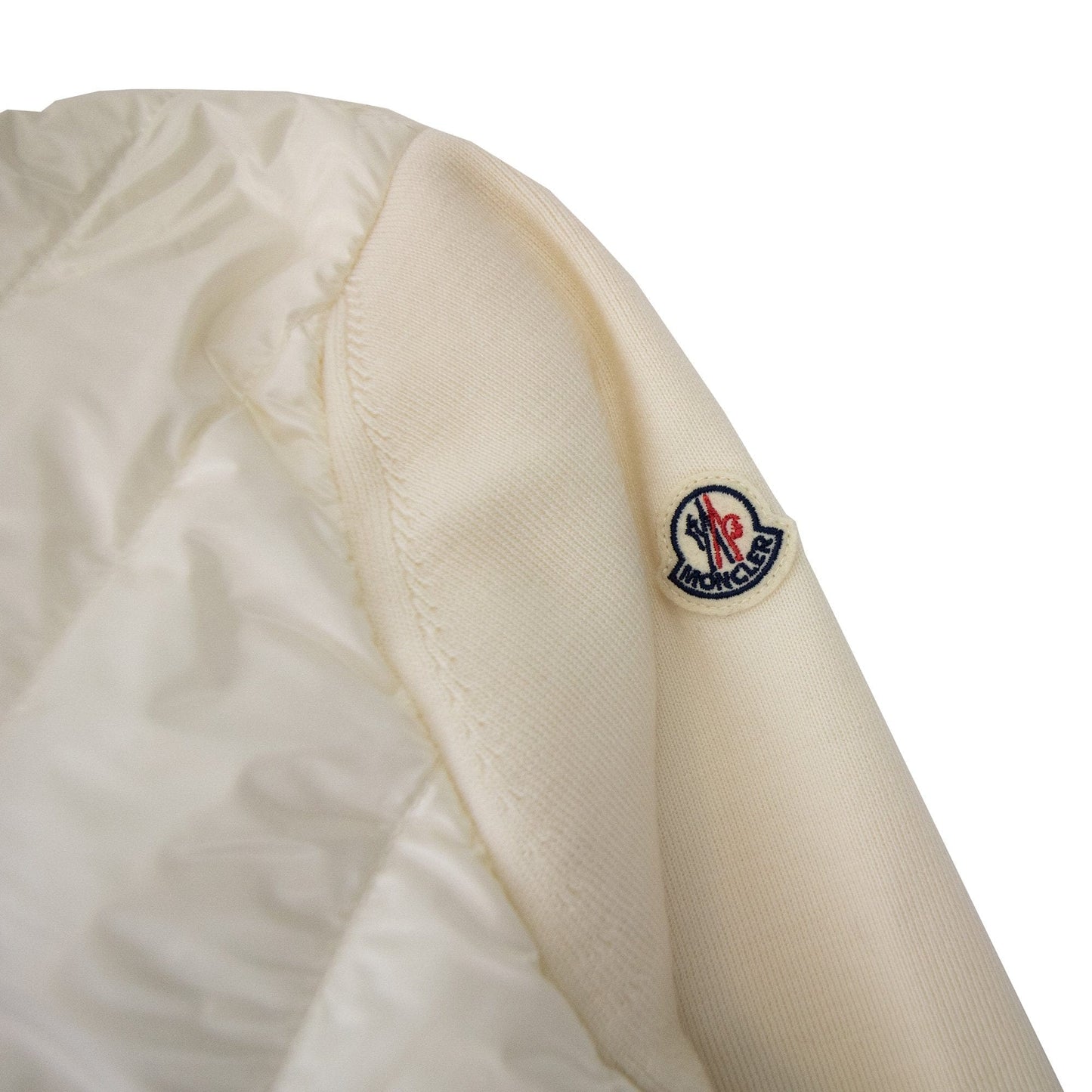 Moncler Women Padded Wool Cardigan Off White 034
