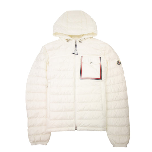 Moncler Lihou Short Dowb Jacket Off White 032