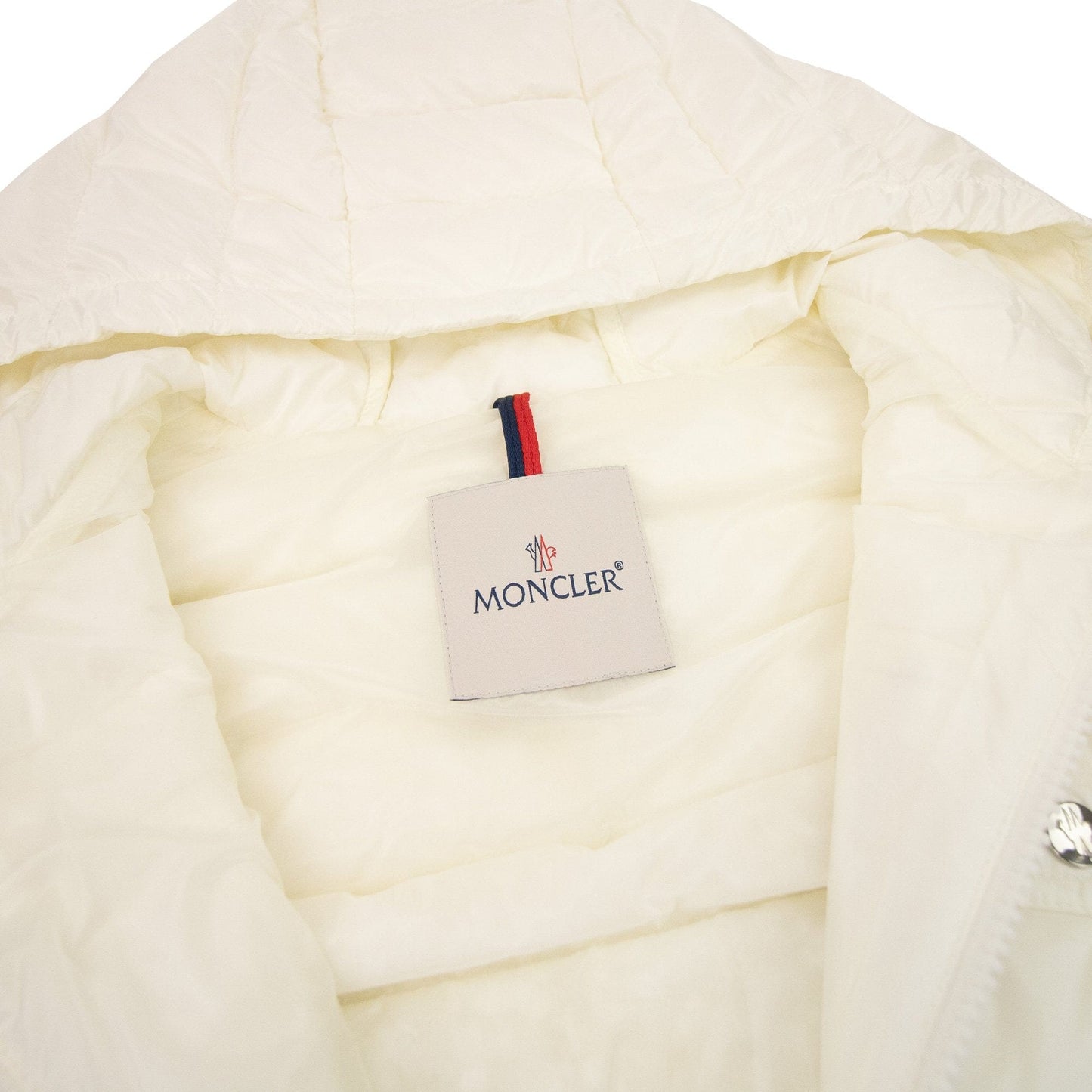 Moncler Lihou Short Dowb Jacket Off White 032