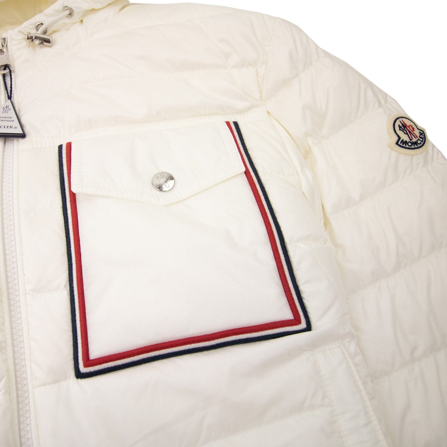 Moncler Lihou Short Dowb Jacket Off White 032