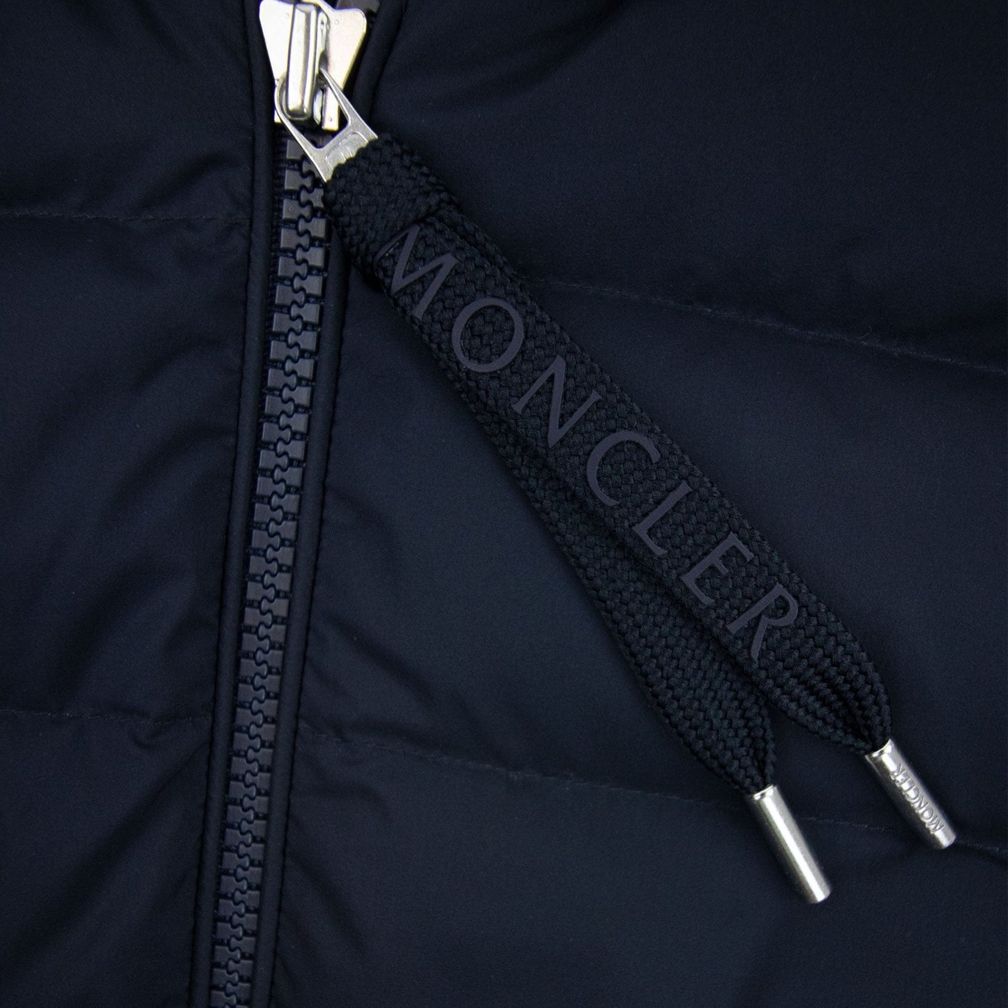 Moncler Stripe Sleeve Hybrid Cardigan Navy 742