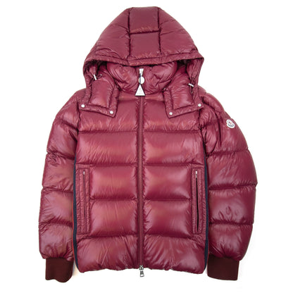 Moncler Lunetiere Short Down Jacket Burgundy 468