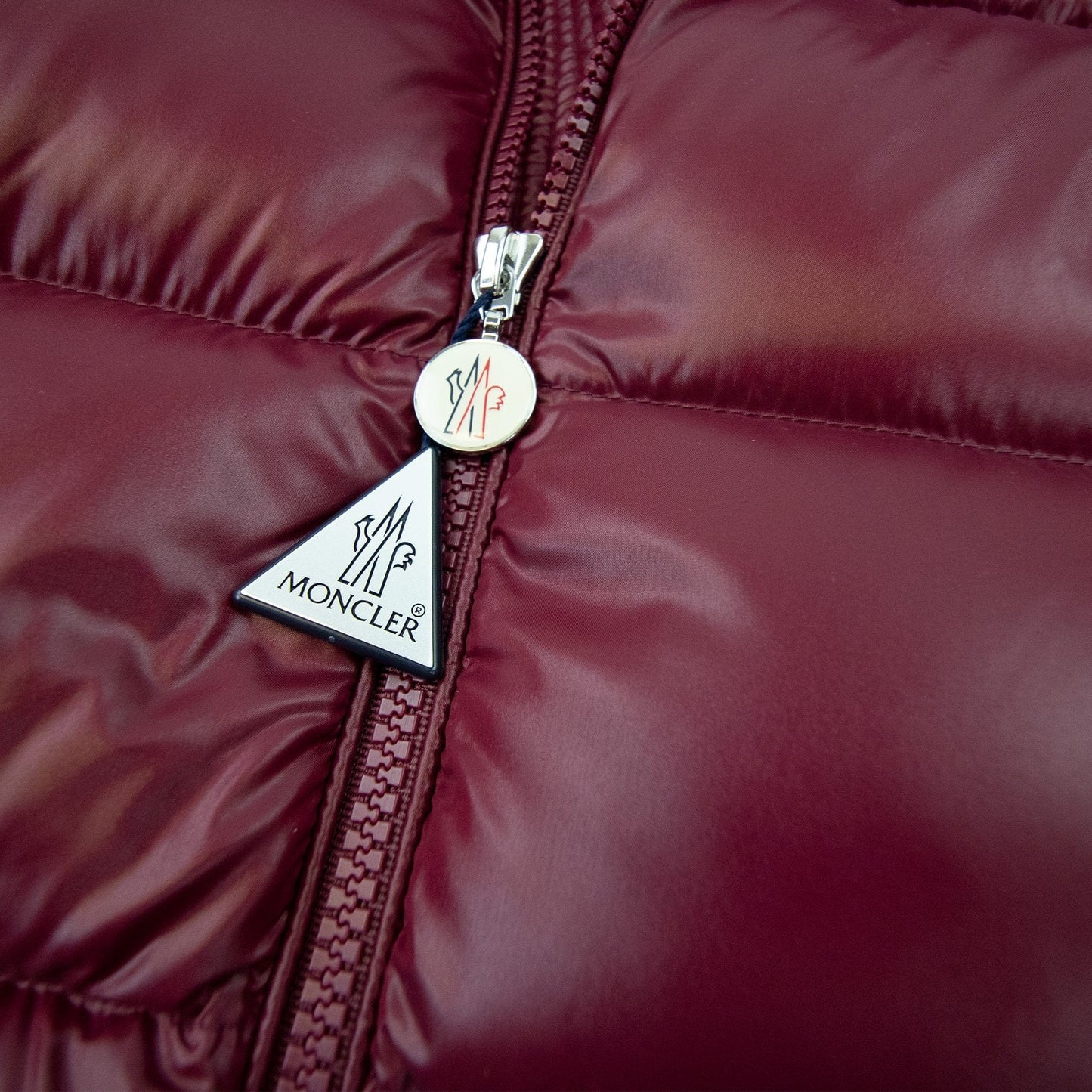 Moncler Lunetiere Short Down Jacket Burgundy 468