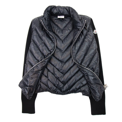 Moncler Women Padded Wool Cardigan Black 999