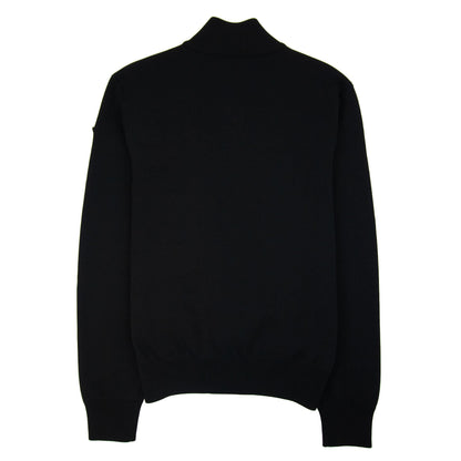 Moncler Padded Cotton Cardigan Black 999