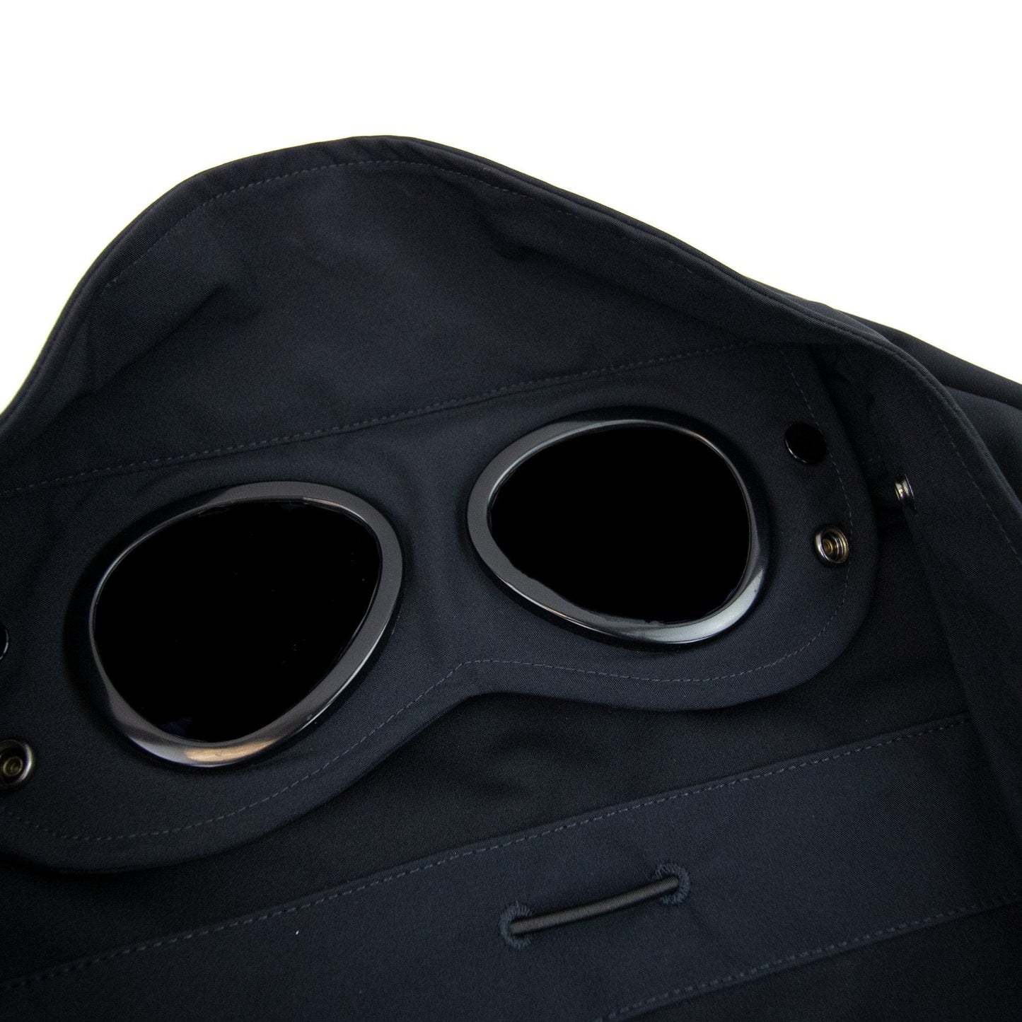 Cp Company Soft Shell Goggle Jacket Navy/black