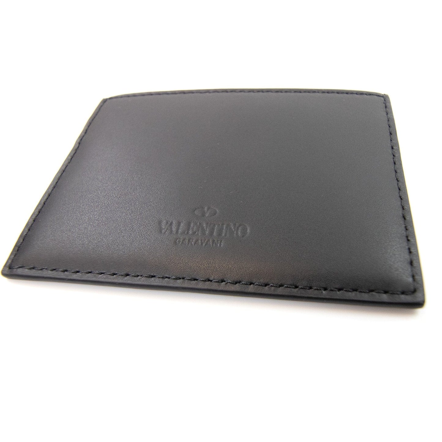 Valentino Vltn Card Holder Black/white