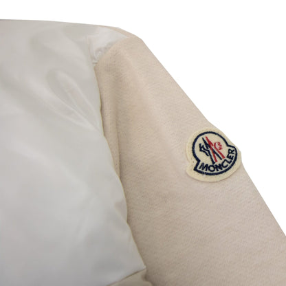 Moncler Women Zip Up Cardigan White Stone 201