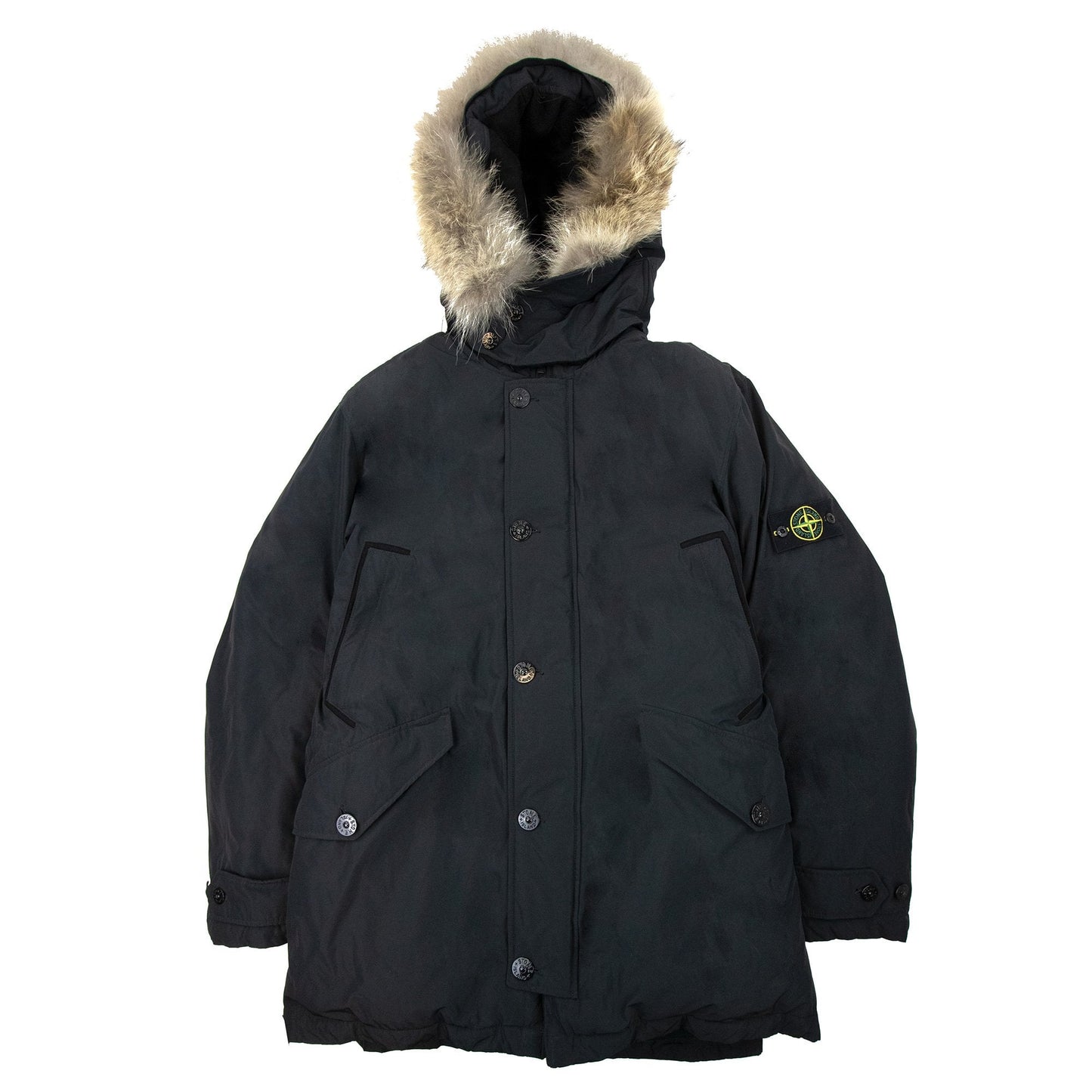 Stone Island 41926 Parka Down Jacket Dark Grey V0078