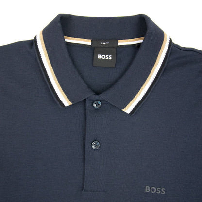 Hugo Boss Penrose 38 Slim Fit Polo Dark Navy 404
