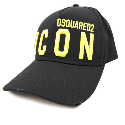 Dsquared2 Icon Cap Black/yellow
