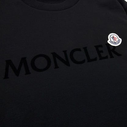 Moncler Logo Patch Sweatshirt Black 999