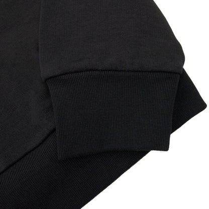 Moncler Logo Patch Sweatshirt Black 999