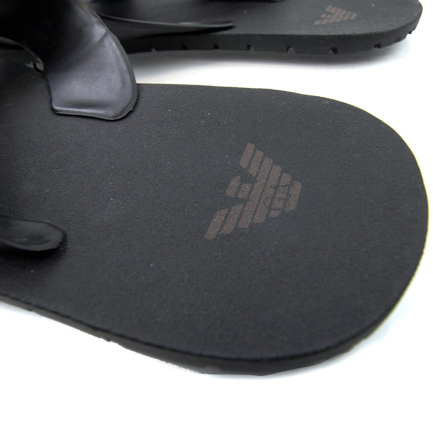Emporio Armani Logo Sea Slippeer Nero