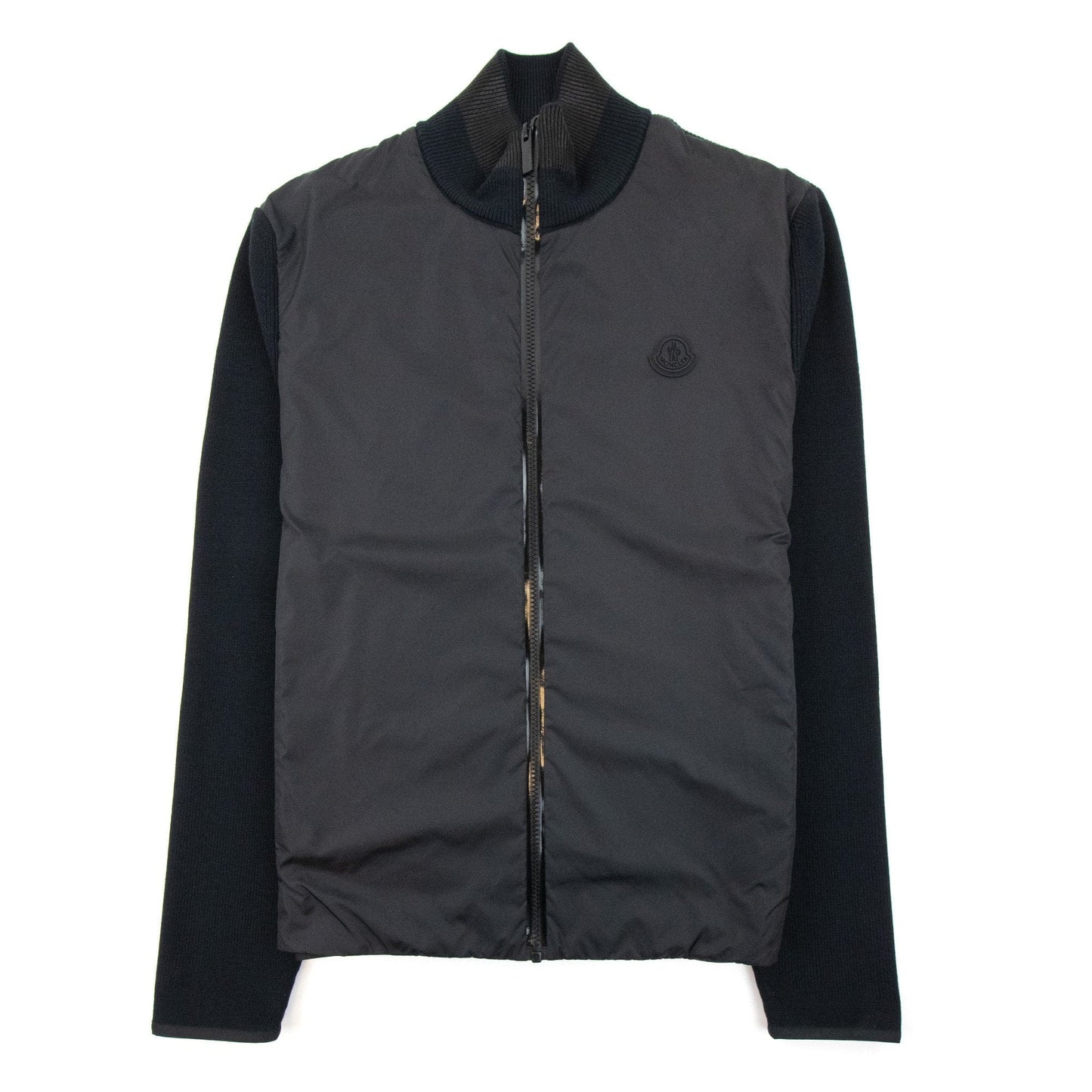 Moncler Wool Cardigan Black 999