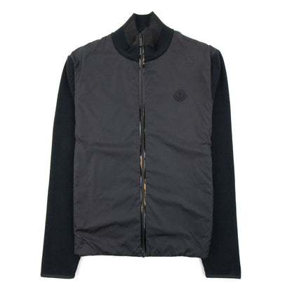 Moncler Wool Cardigan Black 999