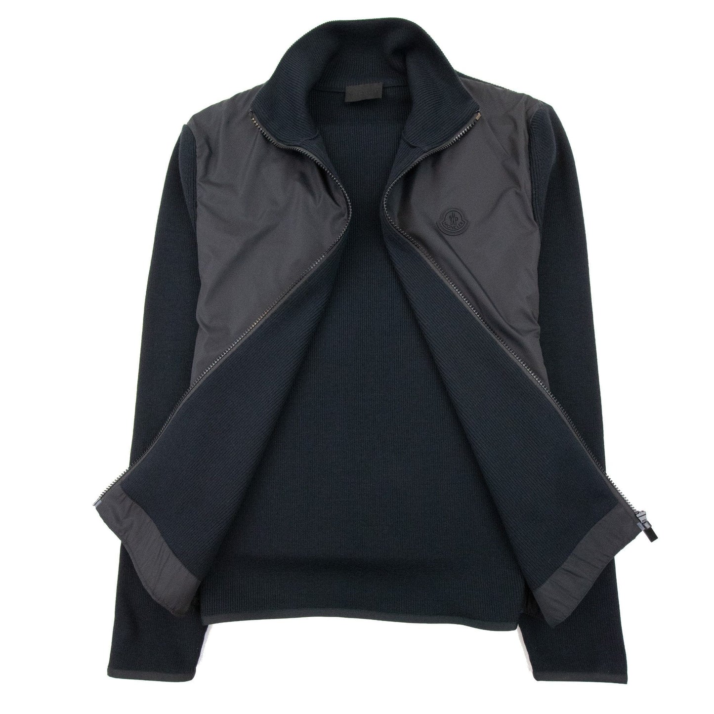 Moncler Wool Cardigan Black 999