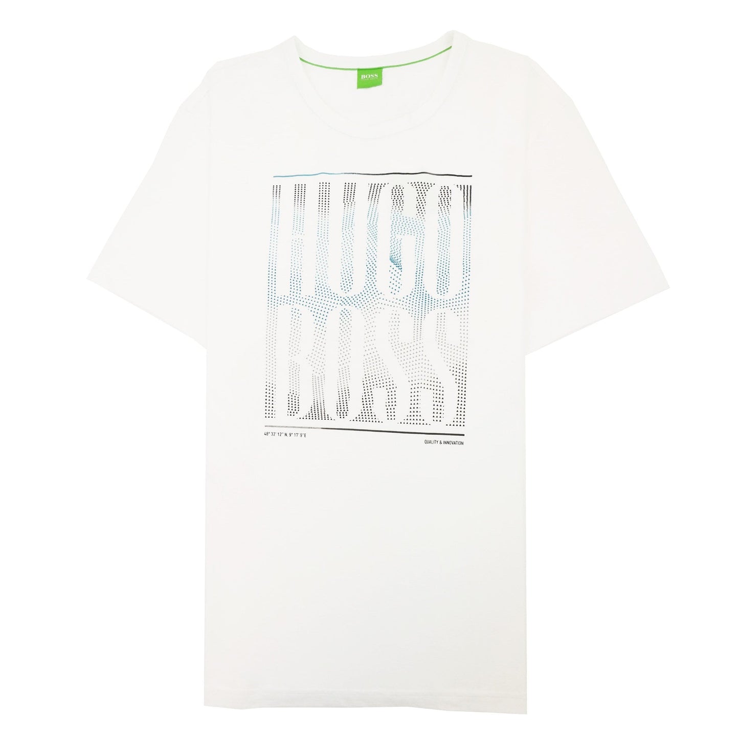 Hugo Boss Tee 12 Logo T Shirt White 100