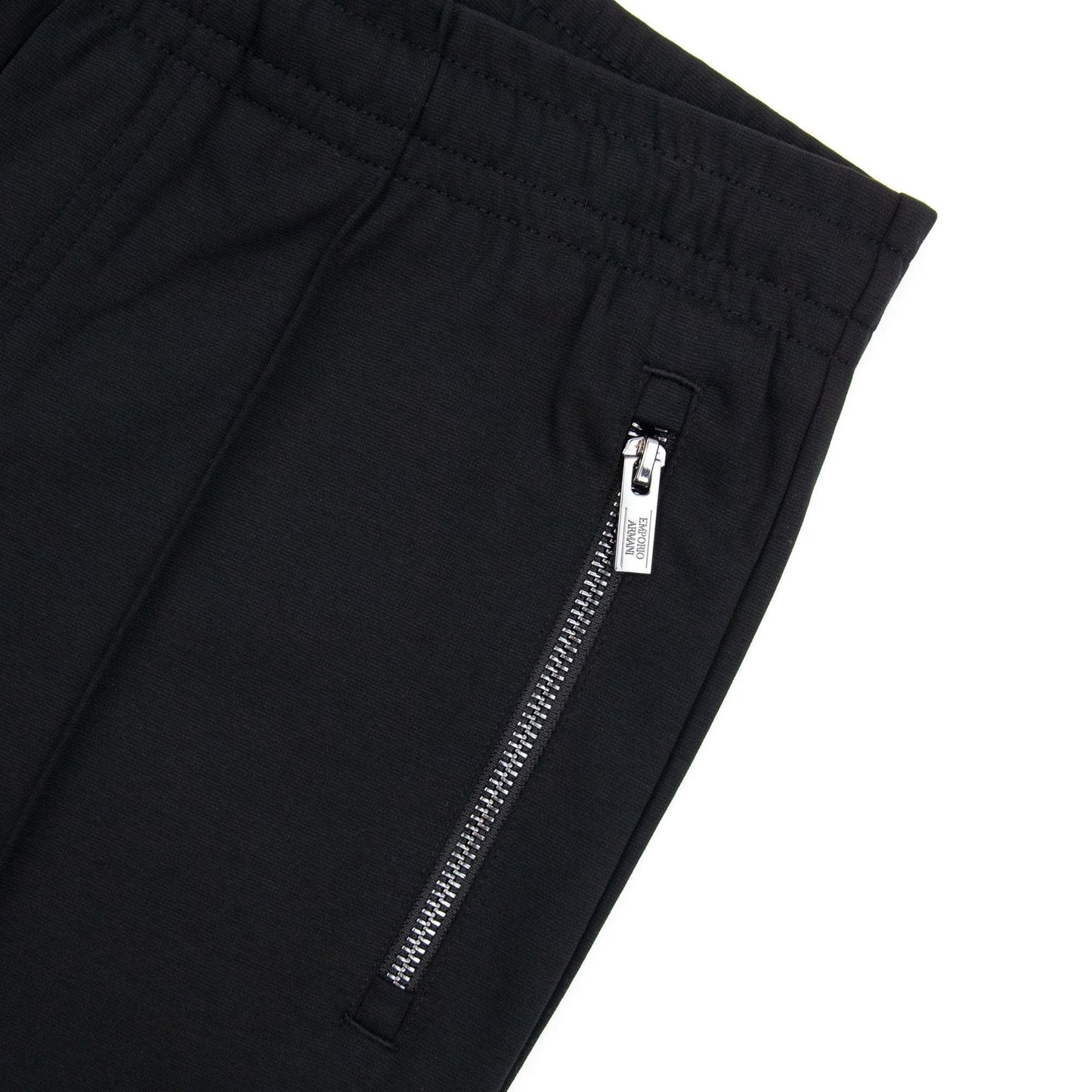 Emporio Armani Ponte Di Roma Fabric Joggers Black 999
