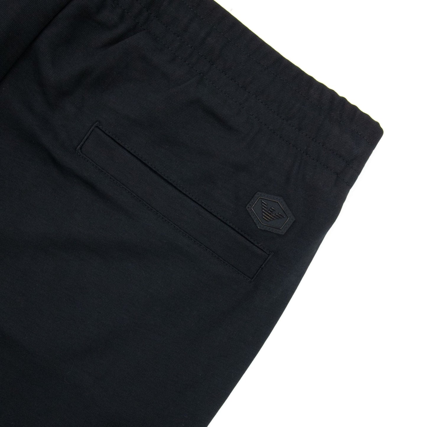 Emporio Armani Ponte Di Roma Fabric Joggers Black 999