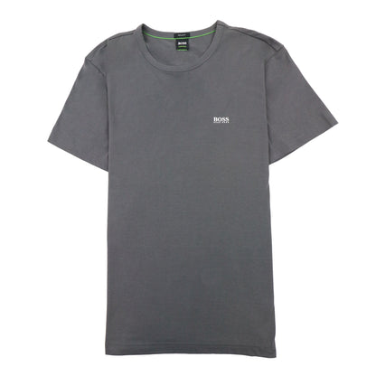 Hugo Boss Tee Chest Logo Tshirt Dark Grey