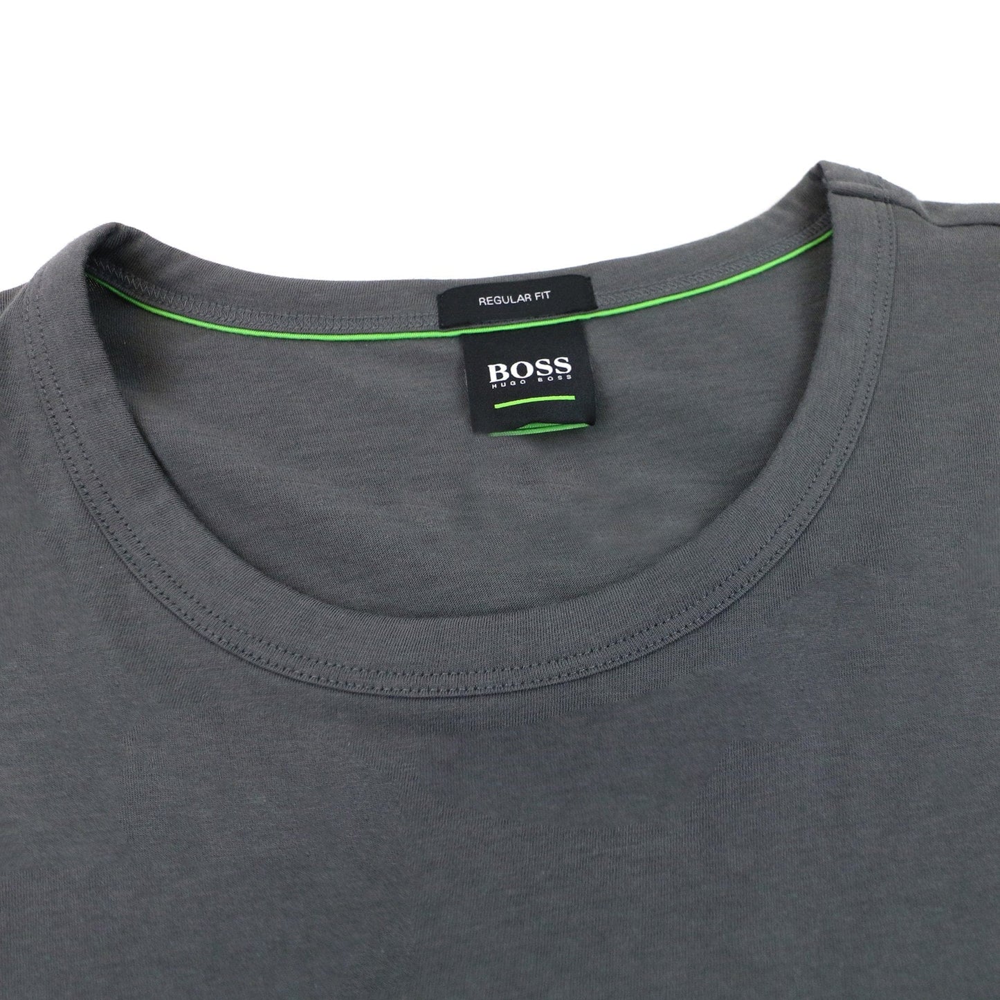 Hugo Boss Tee Chest Logo Tshirt Dark Grey