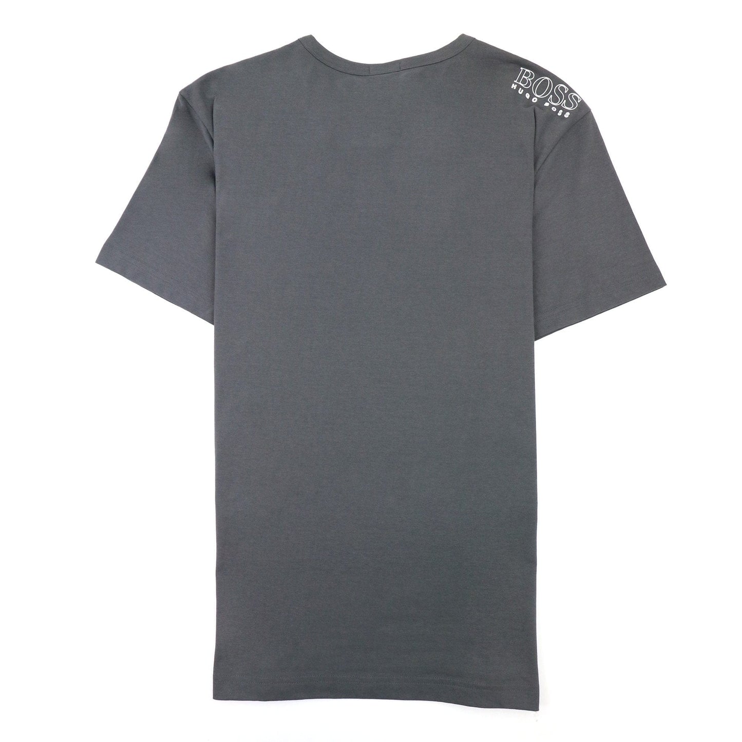 Hugo Boss Tee Chest Logo Tshirt Dark Grey