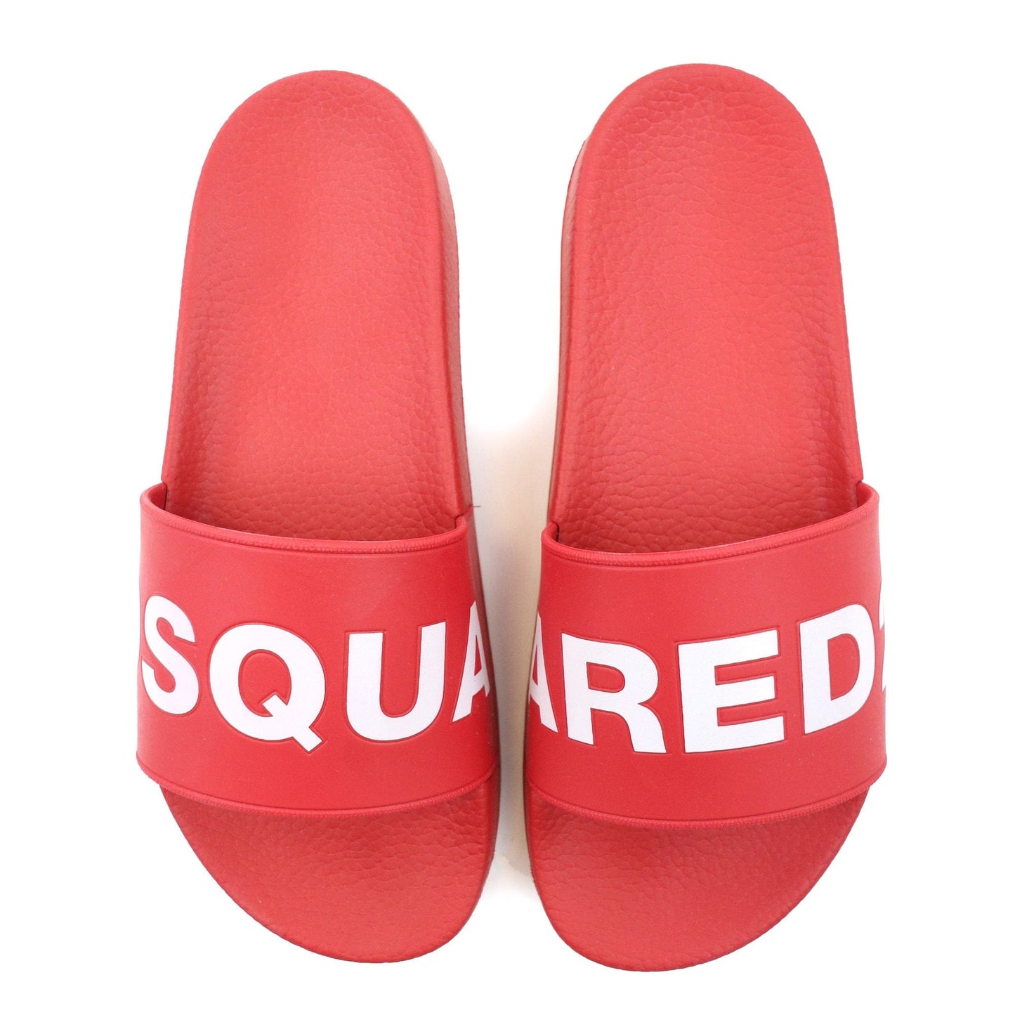 Dsquared2 Logo Sliders Red/white